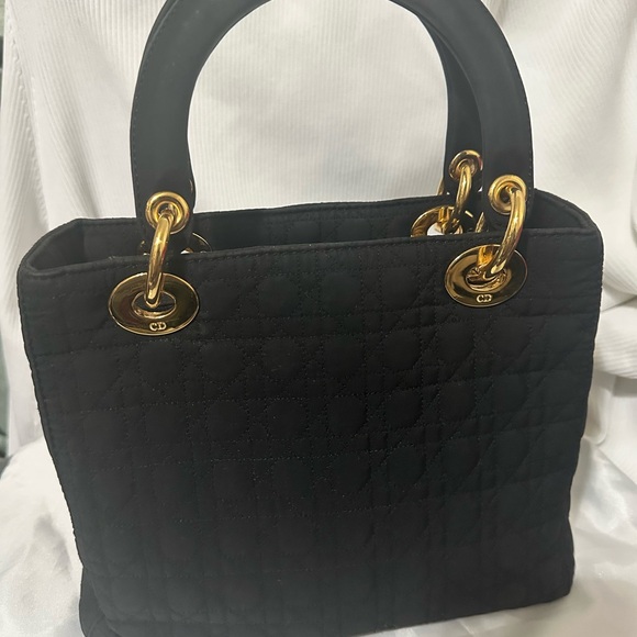 AUTH. Christian Dior Vintage Top Handle Bag - Picture 3 of 11